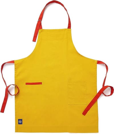 Verstelbaar keukenschort met zakken en handdoekhouder, gerecycled katoen, voor thuis, restaurant, mannen, Mango