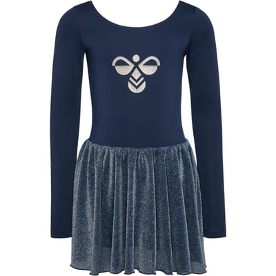 Meisjesjurk met lange mouwen Hummel Glitter