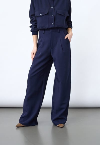SISTERS POINT Great-pa3 - Dames Broek - Navy - Maat S