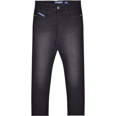 Lambretta Heren Chester Rechtemodel Jeans (Donkerblauw)