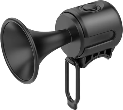 Elektrische fietsbel, 120 dB, elektrische luid, elektrische fietsbel, luide fietsbel, voor mountainbike, IPX4 waterdicht, claxon, fiets voor 2-3 cm stuur