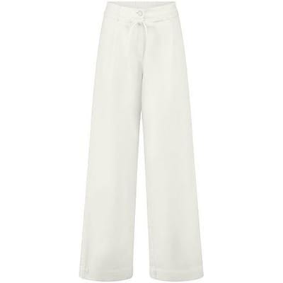 Wide Fit-jeans Van Peter Hahn wit