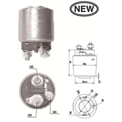 Magneetschakelaar, starter MAGNETI MARELLI 940113050562