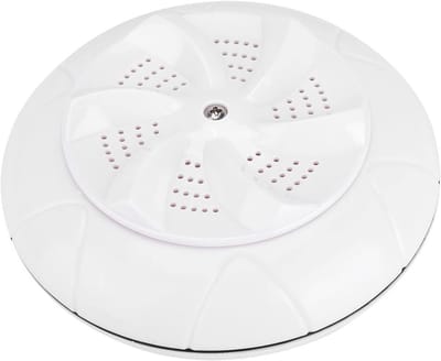 Mini Wasmachine - Draagbare Turbine Wasmachine - Reizen en Kleine Was - Ultrasone Vibratie Reiniging - 1kg Capaciteit - Wit