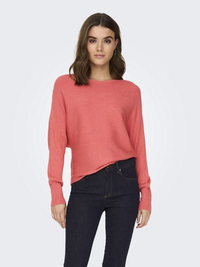 Only Trui Onladaline L/s Short Pullo Knt Noos 15226298 Tea Rose Dames Maat - XS