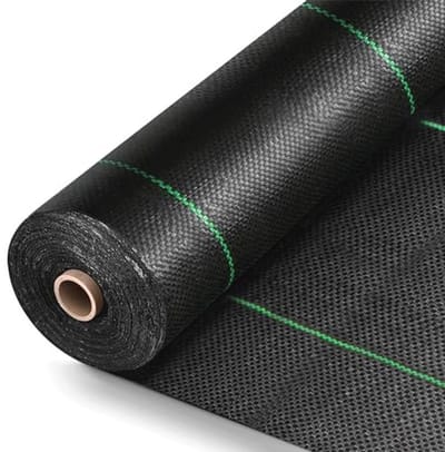 Onkruiddoek - Bodemdoek Membraan - Tuin Onderhoud - Scheurvast UV-bestendig - 10 m² - Zwart Bruin
