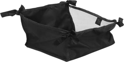 Kinderwagen Opbergzak - Onderste Mand - Baby Benodigdheden - Grote Capaciteit - 32x23x13 cm - Zwart