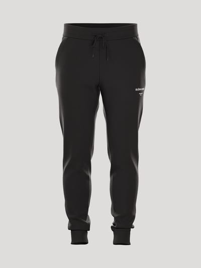 Björn Borg Essential 1 Joggingbroek Heren Zwart 25 Lange Sportbroek Mannen - Katoen - Maat S