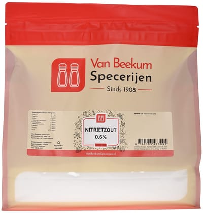 Van Beekum Specerijen - Nitrietzout 0.6% - 2 KG (hersluitbare stazak)