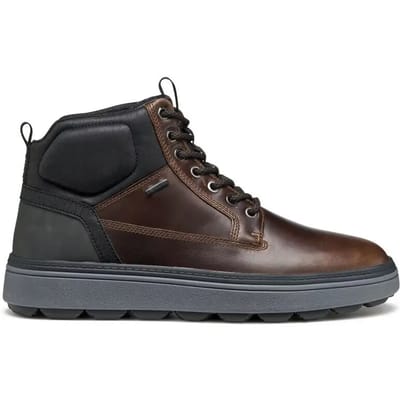 GEOX SPHERICA ECUB-1.1 ABX HEREN - DONKERBRUIN/ZWART - Maat 42