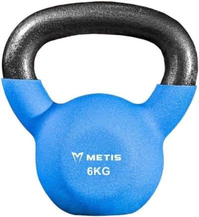 Neopreen Kettlebells voor Krachttraining - Antislip Gietijzer Gewichten (4-20kg)