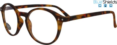 BlueShields YFD214 +3.00 Ilja Beeldschermbril - Leesbril - Blauw licht filter lens - Tortoise