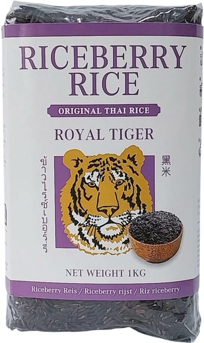 Royal Tiger Riceberry Rijst 10 x 1 kg