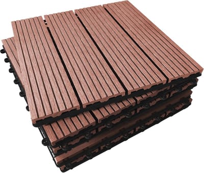 Composiet terrastegels voor patio en balkon - Eenvoudige installatie en onderhoudsarm