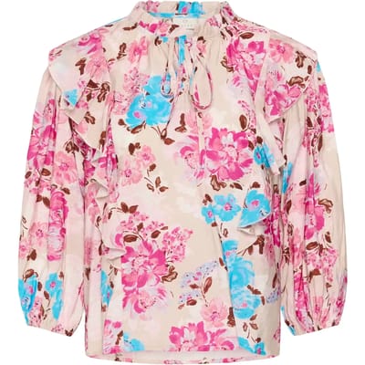 Damesblouse met lange mouwen KAFFE Haisley