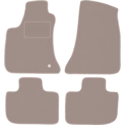 Beige velours vloermatten voor: Chrysler 300C sedan, stationwagen, Touring (2004-2010)