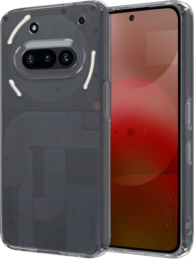 Hoesje - Geschikt voor Nothing Phone (3a) - Sterk & Shockproof - Hoes Cover - Siliconen Case - Transparant