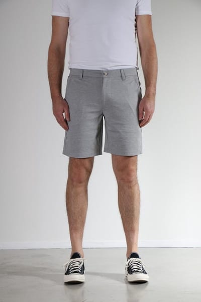 New Star - Short Kent grijs melange heren New Star L8 - maat M