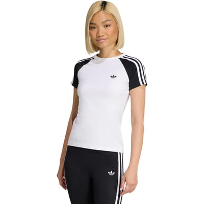 Adidas Sst T-shirt T-shirts Dames - Wit - Maat M (38-40) - Katoen Jersey