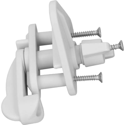 2 Ensembles Loquet de Porte de Bateau Ponton Cadre Carré Loquets de Porte de Rechange pour Bateau Ponton pour 1 à 1,25 po
