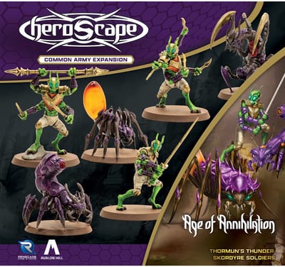 Heroscape Age of Annhilation - Skordyre Soldiers Army Expansion - Bordspel uitbreiding - Engels