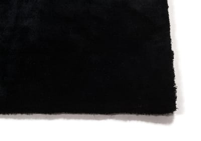 DÉJA Living Vloerkleed 160x230cm - Laagpolig Zwart Stof - Civar