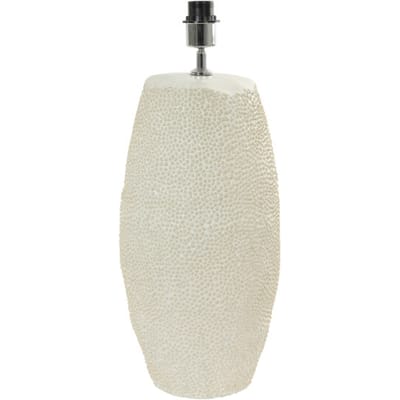 Light & Living Tafellamp Kyara Keramiek, 59cm - Crème (excl. kap)