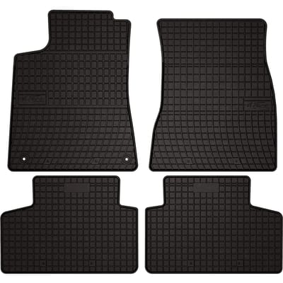 Wielganizator SolidPRO Serie - Rubberen Autovloermatten - Mercedes GLB X247 SUV - Zwart - Aangepast
