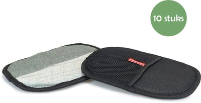 Pluizenhandschoen Set van 10 - Herbruikbare Pluizenverwijderaar - Kattenharen Verwijderen - Meubels en Kleding
