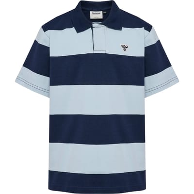 Hummel kinderpoloshirt Hmljr Loose Striped S/S Bee 233873