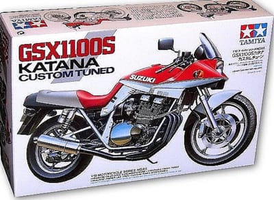 Tamiya 1:12 Gsx1100s Katana Custom Tuned