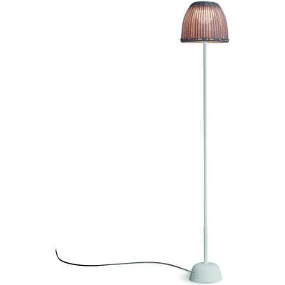 Bover LED vloerlamp Atticus 114, natuurlijk wit/beige, stekker