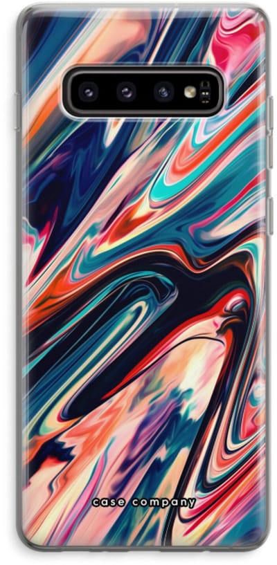 Case Company® - Hoesje geschikt voor Samsung Galaxy S10 Plus hoesje - Quantum Being - Soft Cover Telefoonhoesje - Bescherming aan alle Kanten en Schermrand