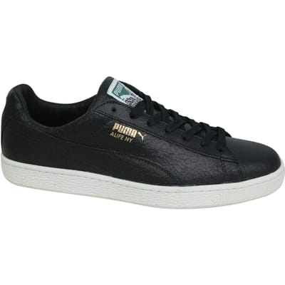 Puma States x Alife Marble Heren Zwart Leer Lace Up Trainers 360752 02 P