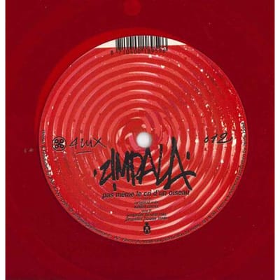 12 inch Plaat ZIMPALA - Zelfs Niet de Kreet van een Vogel 4LUX012 4LUX Nederland Dance & Electronica Gebruikt