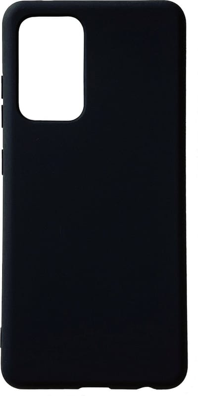 Casemania Hoesje Geschikt voor Samsung Galaxy A52/A52S - Zwart - Extra Stevig Siliconen Back Cover