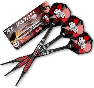 Hoogwaardige 90% Tungsten Softtip Darts Set met Shafts en Flights