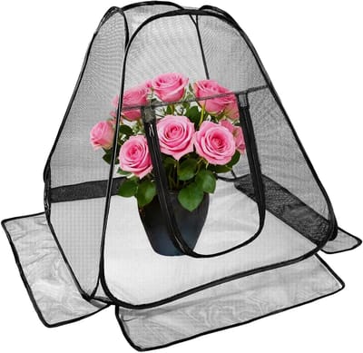 Pop-Up Plantenkas met Fijnmazig Net voor Tuin en Buitenbescherming