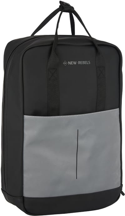 New Rebels Bowie Cape Coral Zwart 14L Rugzak Reflectie Waterafstotend Laptop 13