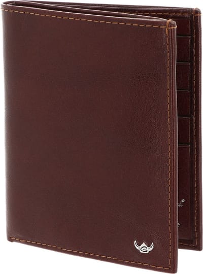 Golden Head Leren kaarthoes Colorado RFID Protect Kombischeintasche ohne Münzfach 1255 Tabacco bruine
