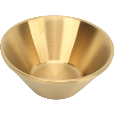 RVS Salade Kommen Goud Dubbellaags Exquise Decoratieve Gouden Kom voor Keuken Mengen 23cm