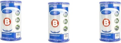 3x INTEX - Type B - Voor grote filterpompen!  (let op : zijn voor de oude filterpompen van intex!) - Orginele INTEX B Filters!