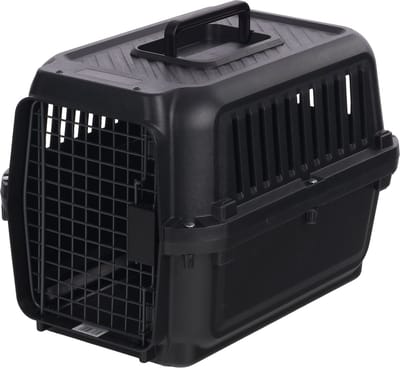 Transportkooi Olivia Zwart XS 33,5x50x34,5cm