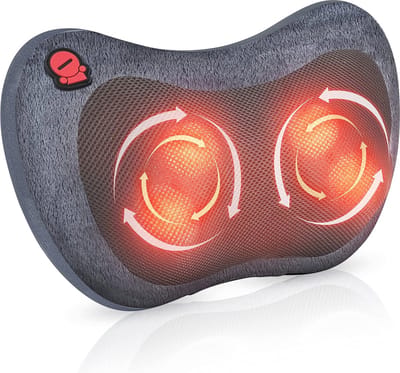 Verwarmd Massagekussen met Shiatsu Functie - Elektrische Rug- en Nekmassage voor Ontspanning en Pijnverlichting