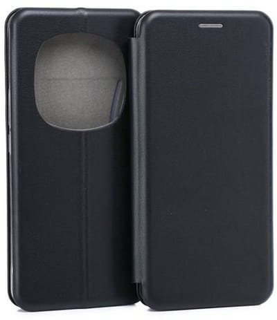 Beline - Book Magnetic Hoesje - Honor Magic6 Pro - Zwart - Magnetische Sluiting - Portemonneesfunctie