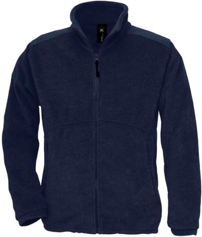 Jas Unisex S B&C Lange mouw Navy 100% Polyester