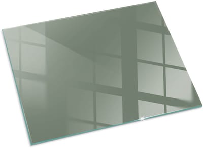 Tulup Kachel Vloerplaat - Olijfkleur Vloerplaat Openhaard - 80 cm x 60 cm - Groente Plaat Voor Onder Kachel - Rechthoek Kachel Vloerplaat - Vloerplaat Voor Houtkachel - Onderplaat Kachel - Vloerplaat Voor Kachel