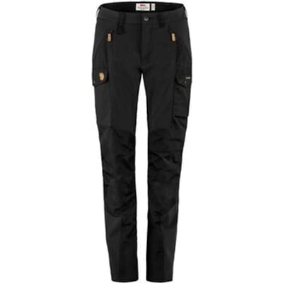 Fjällräven Nikka Trousers Curved W - Black - Outdoor Kleding - Broeken - Lange broeken