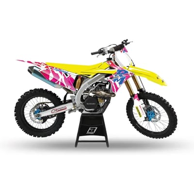 Motorfiets decoratie kit Blackbird Racing Retro Suzuki RMZ 250/450