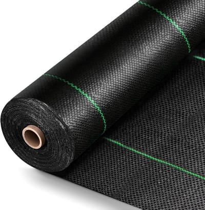 Mulchdoek voor onkruidbestrijding - Waterdoorlatend, UV-bestendig, 10 m²